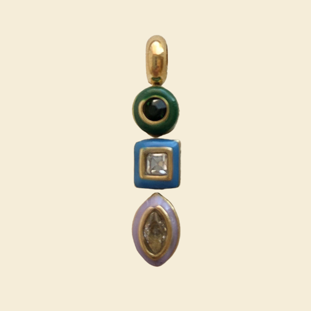 Green Drop Charm