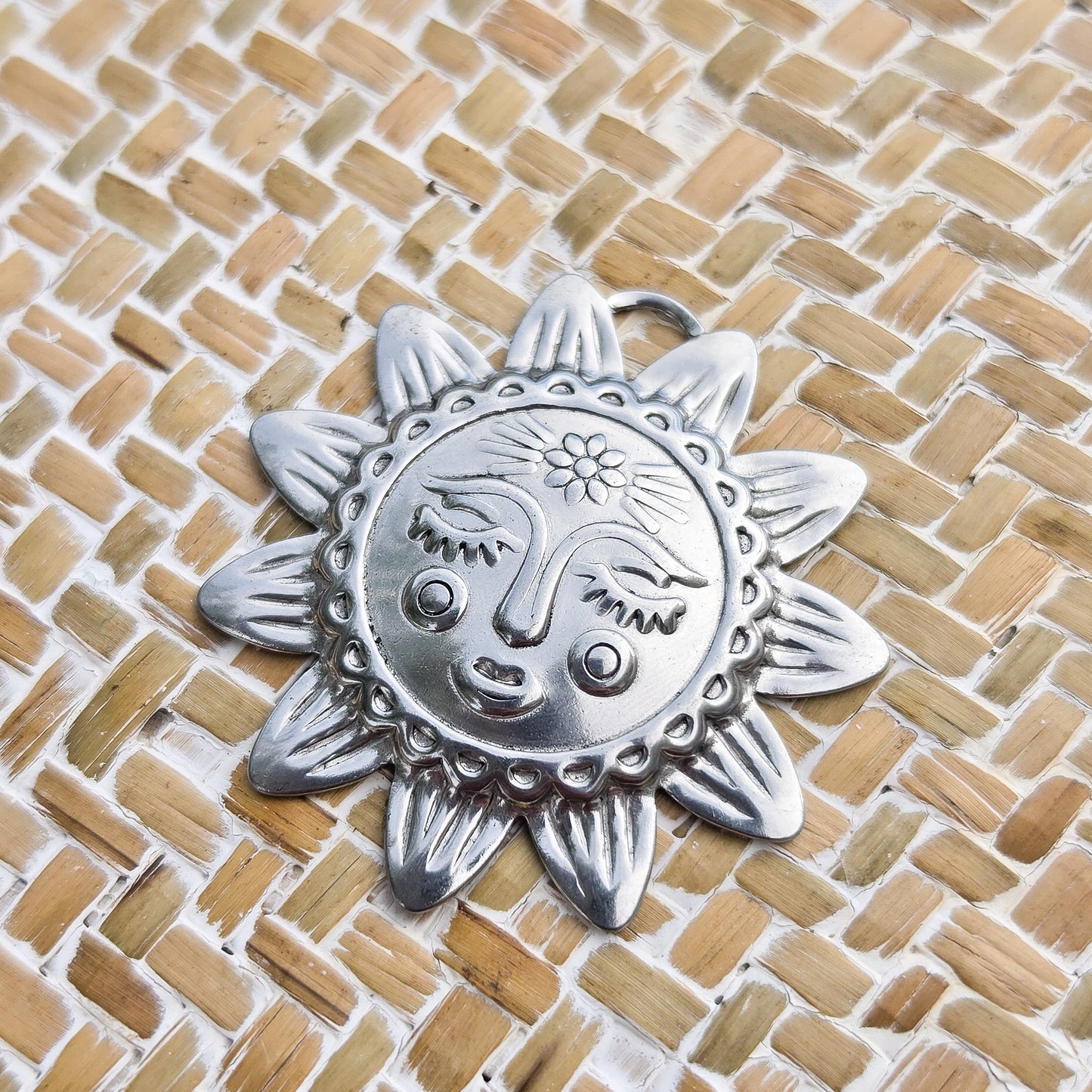 The Sun Goddess Charm Silver