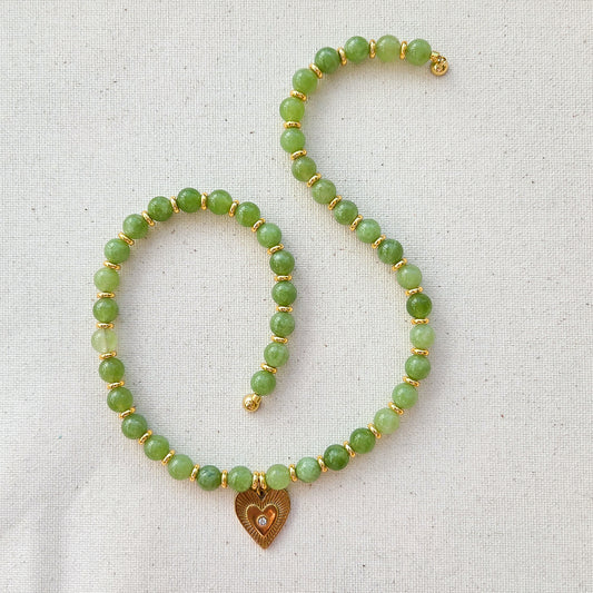 Lenny Necklace Lettuce