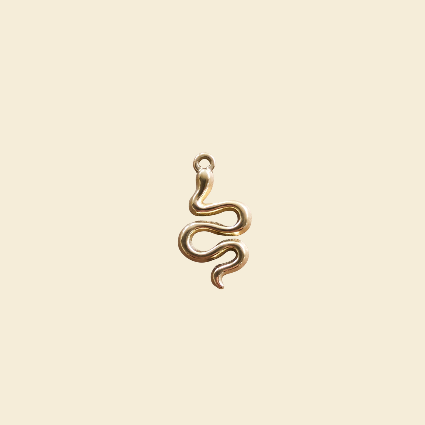 Slither Charm Gold
