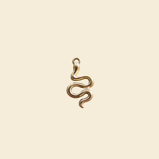 Slither Charm Gold