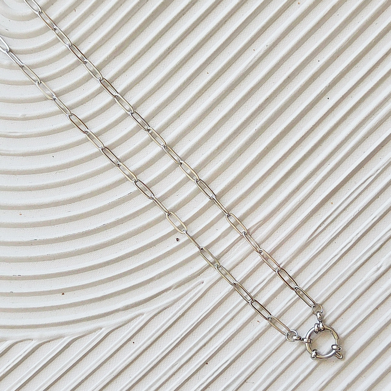 Paperclip Chain - Silver