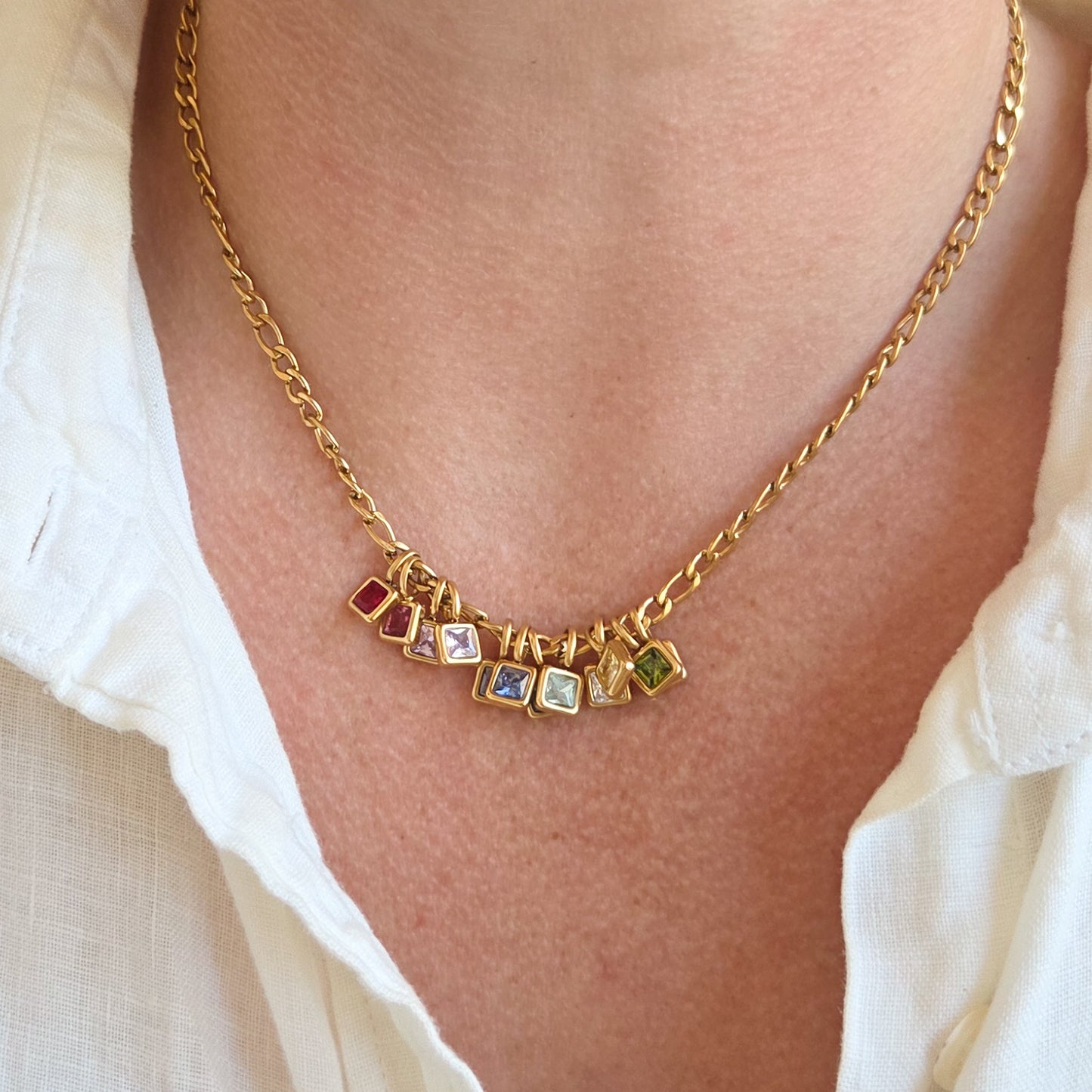 Rhain Birthstone Gold