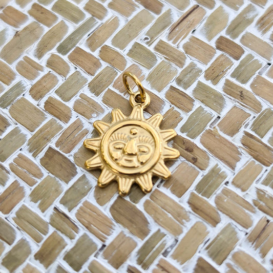 The Gold Sun Charm