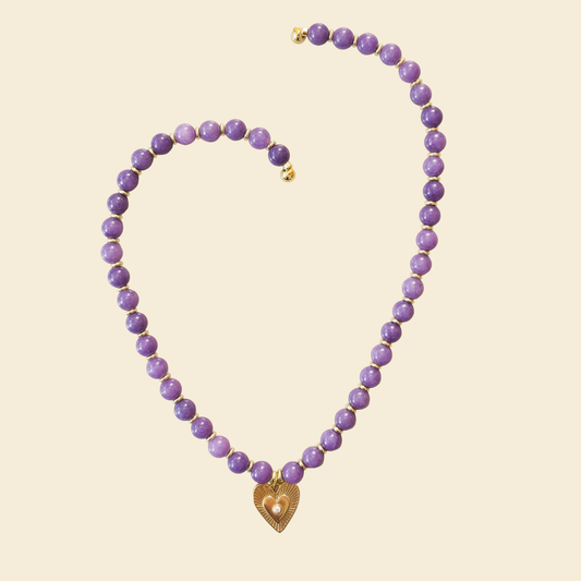 Lenny Necklace Purple