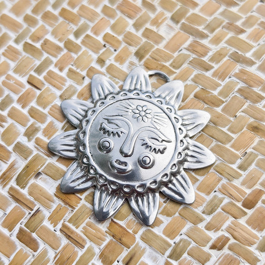 The Sun Goddess Charm Silver