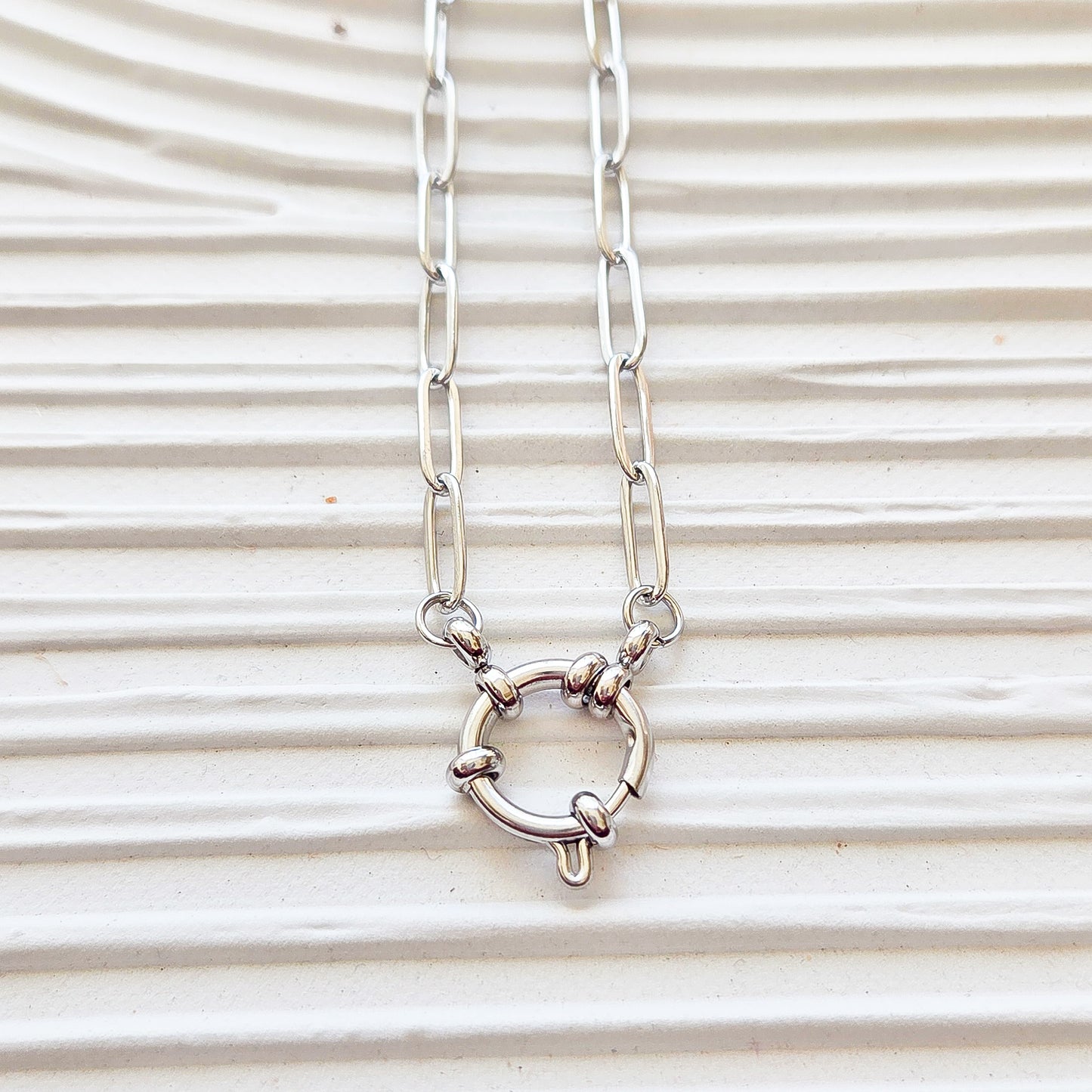 Paperclip Chain - Silver