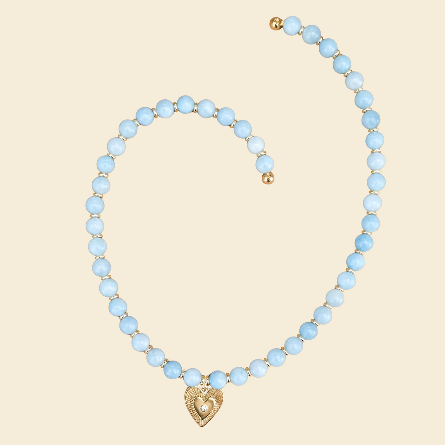Lenny Necklace Sky