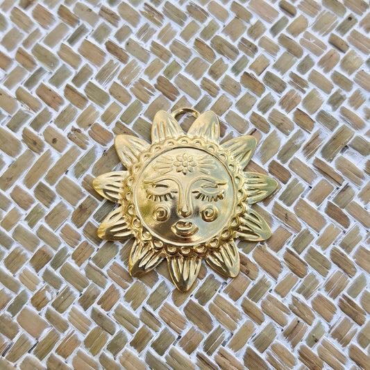 The Sun Goddess Charm Gold