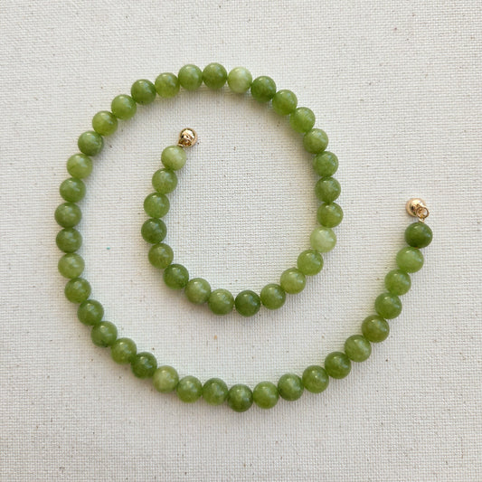 Summer Necklace - Bright Olive