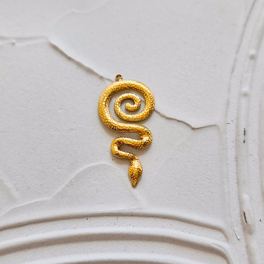 Slither Charm - Gold