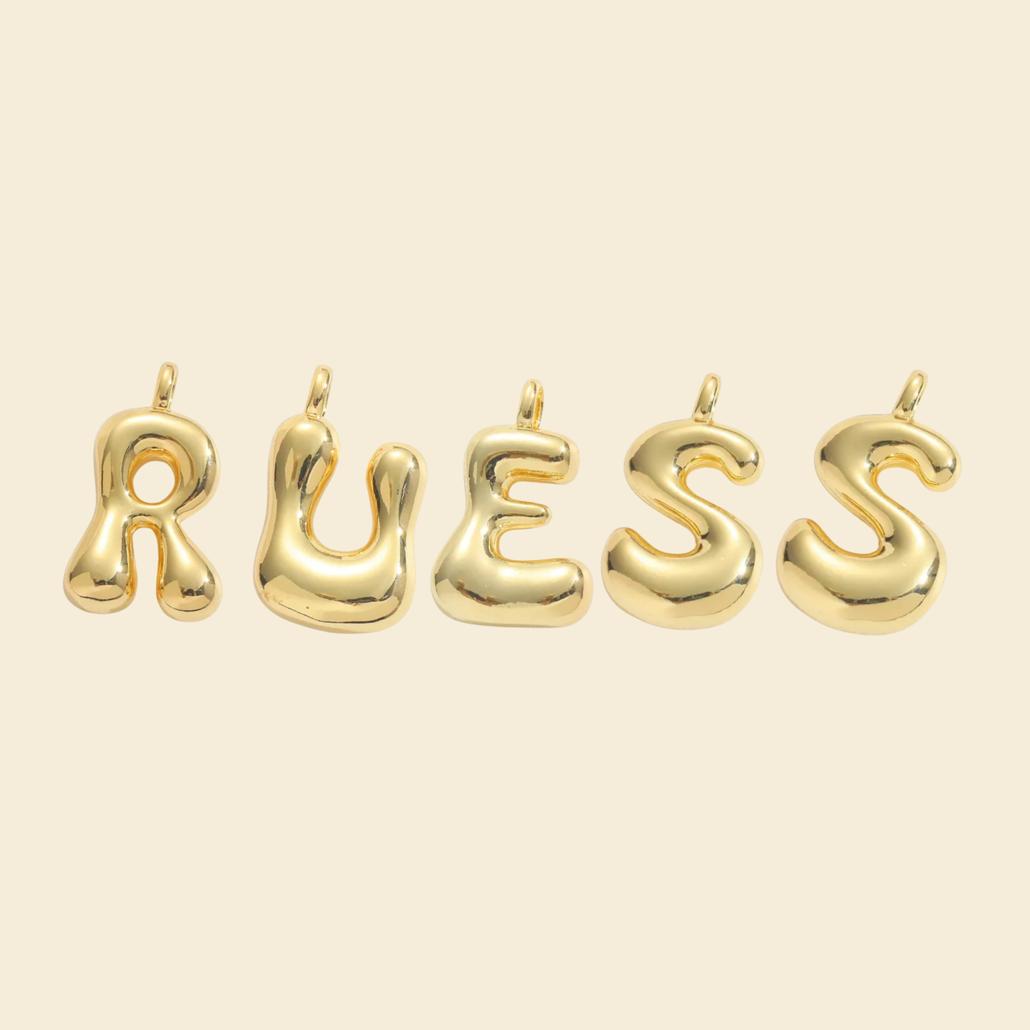 Gold Buble Initial